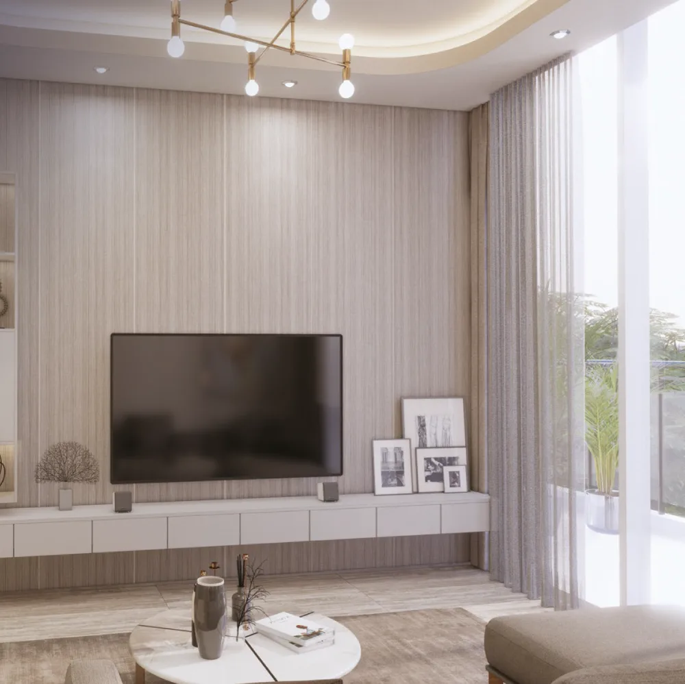 Silver Park Residency living room